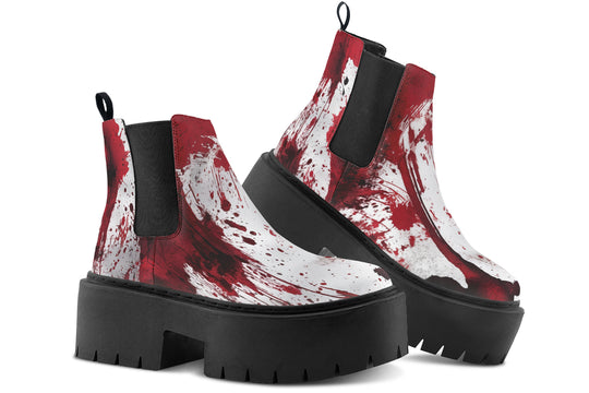 Happy Accidents Platform Chelsea Boots