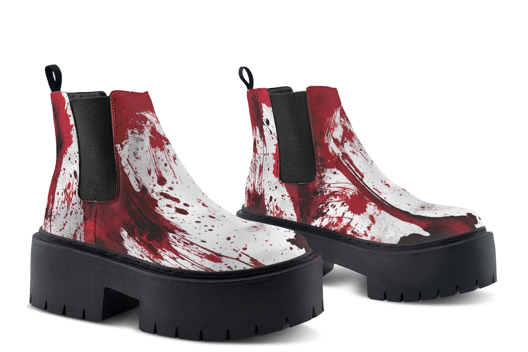 Happy Accidents Platform Chelsea Boots