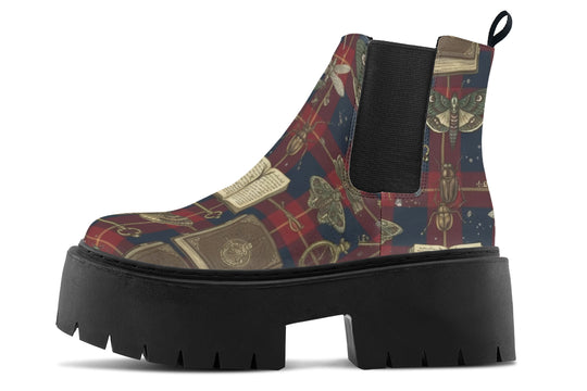 Hidden Volume Platform Chelsea Boots