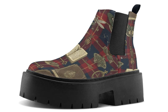 Hidden Volume Platform Chelsea Boots