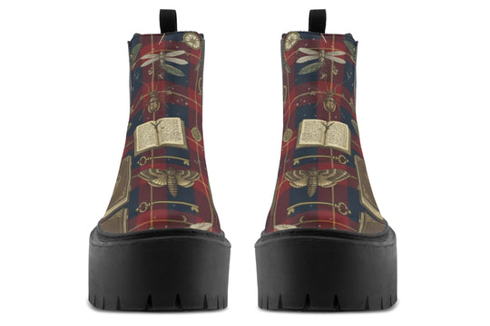 Hidden Volume Platform Chelsea Boots