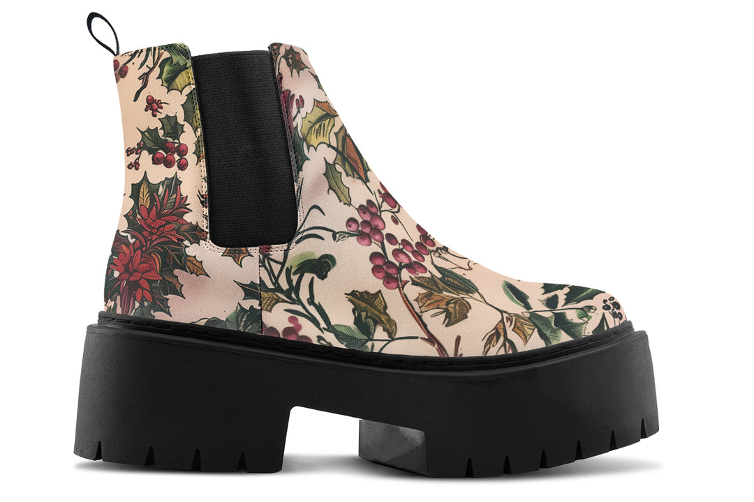 Holly And Berry Platform Chelsea Boots