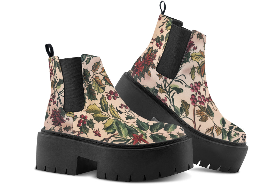 Holly And Berry Platform Chelsea Boots
