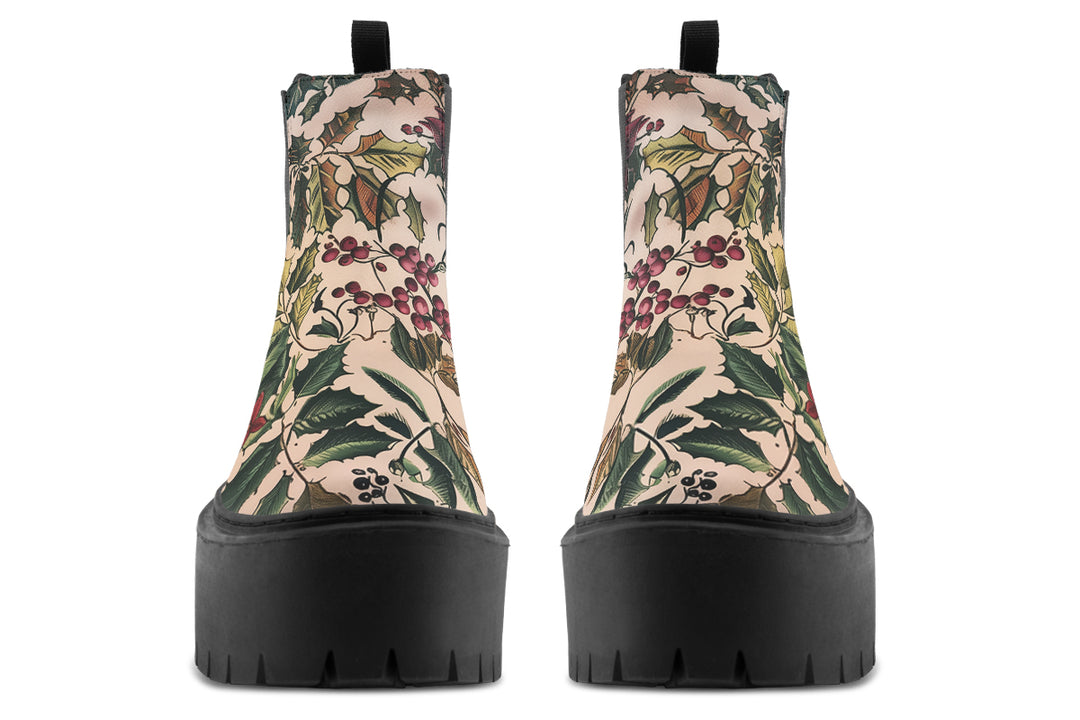 Holly And Berry Platform Chelsea Boots