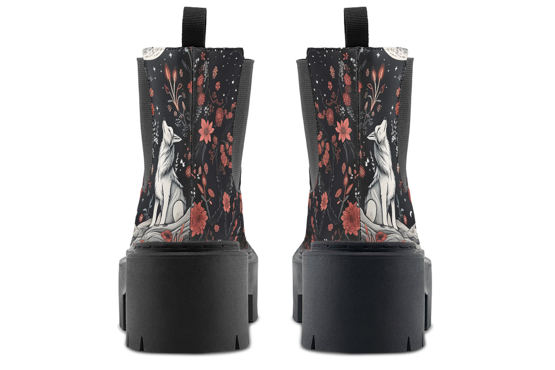 Lone Wolf Platform Chelsea Boots