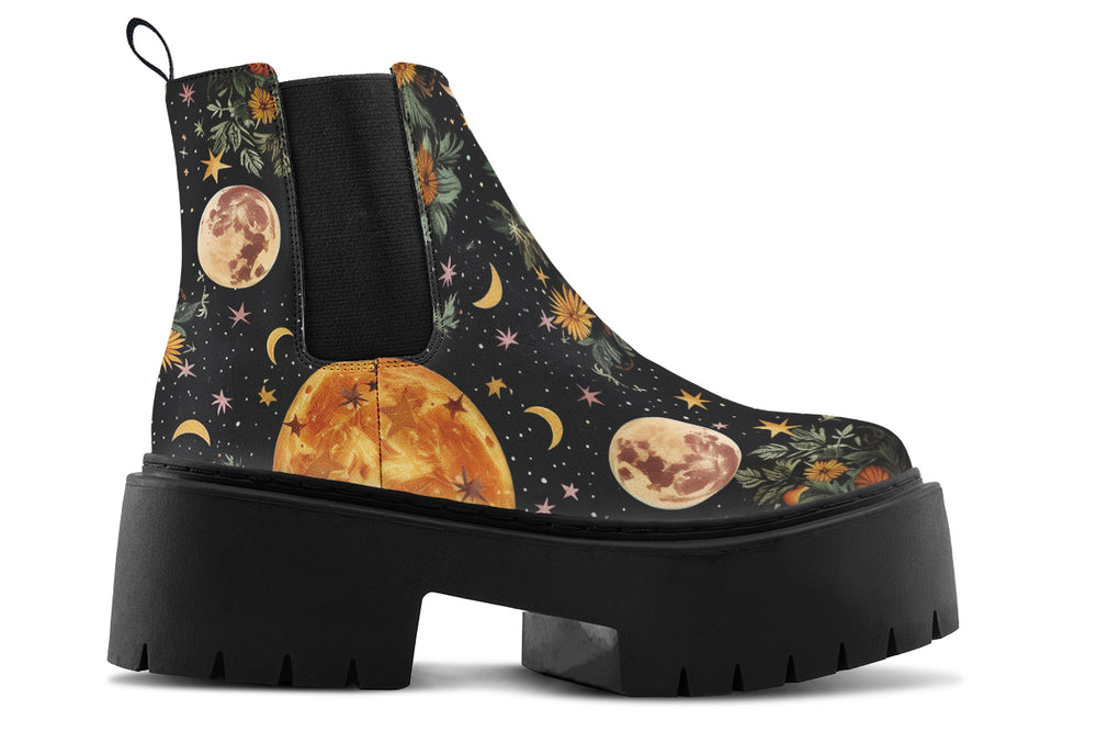 Lunar Meadow Platform Chelsea Boots