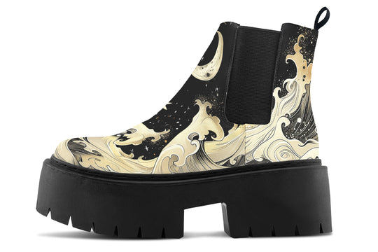 Lunar Tide Platform Chelsea Boots