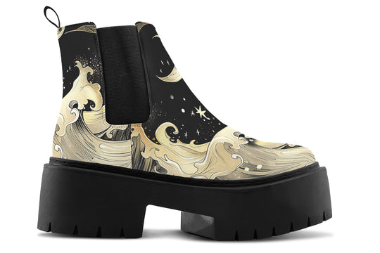 Lunar Tide Platform Chelsea Boots