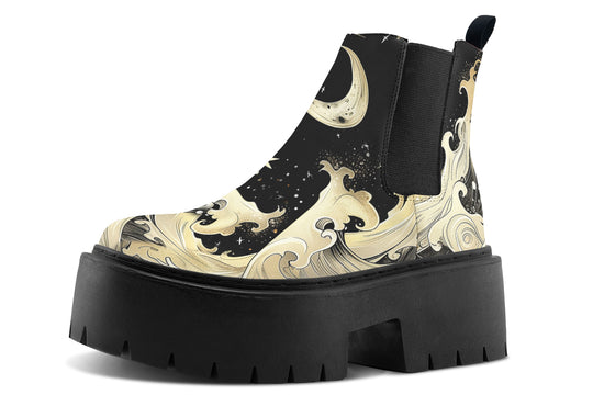 Lunar Tide Platform Chelsea Boots