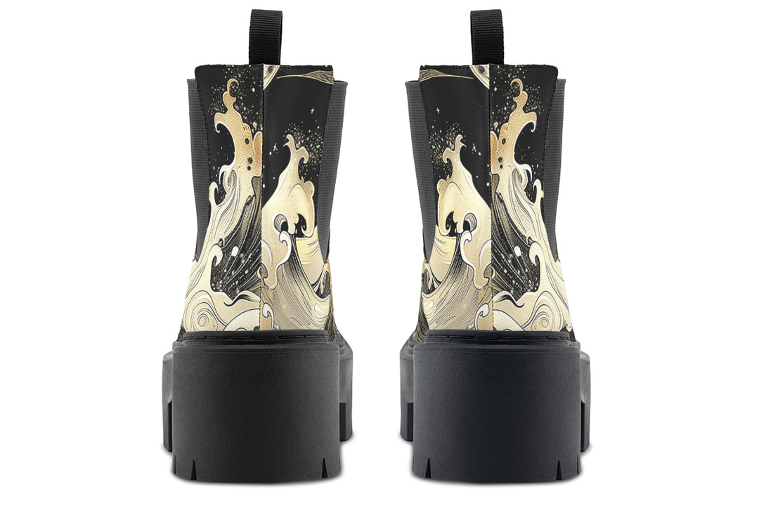 Lunar Tide Platform Chelsea Boots