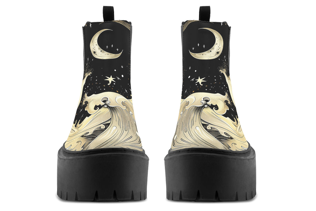 Lunar Tide Platform Chelsea Boots
