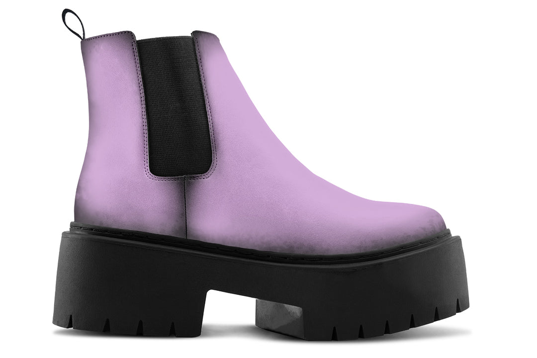 Mystic Dusk Platform Chelsea Boots