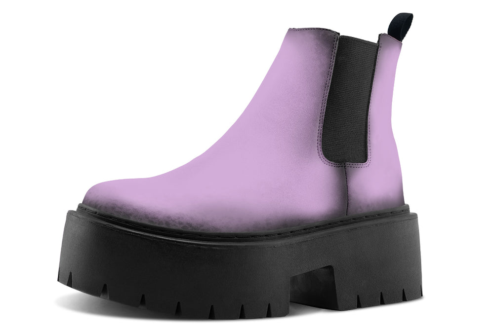 Mystic Dusk Platform Chelsea Boots