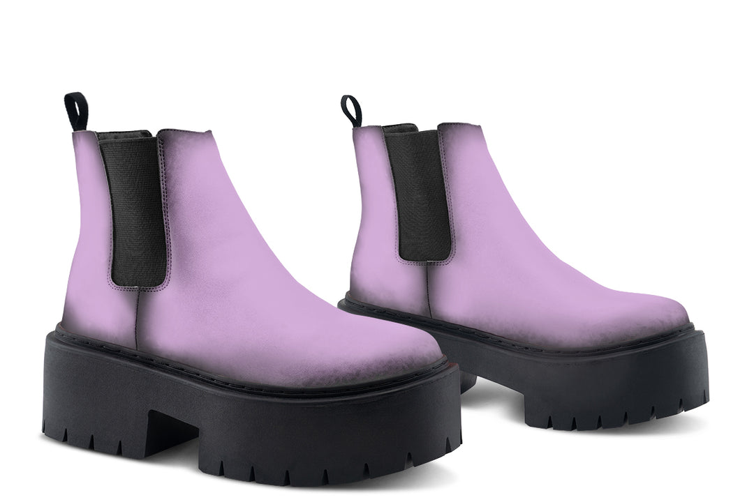 Mystic Dusk Platform Chelsea Boots