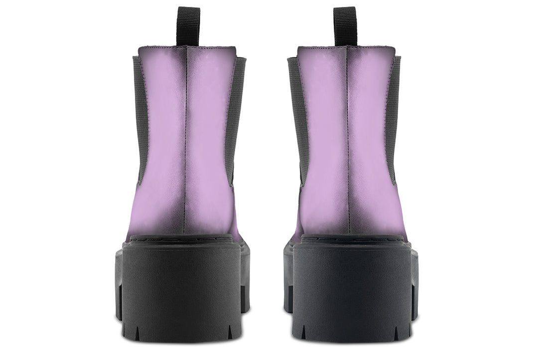 Mystic Dusk Platform Chelsea Boots