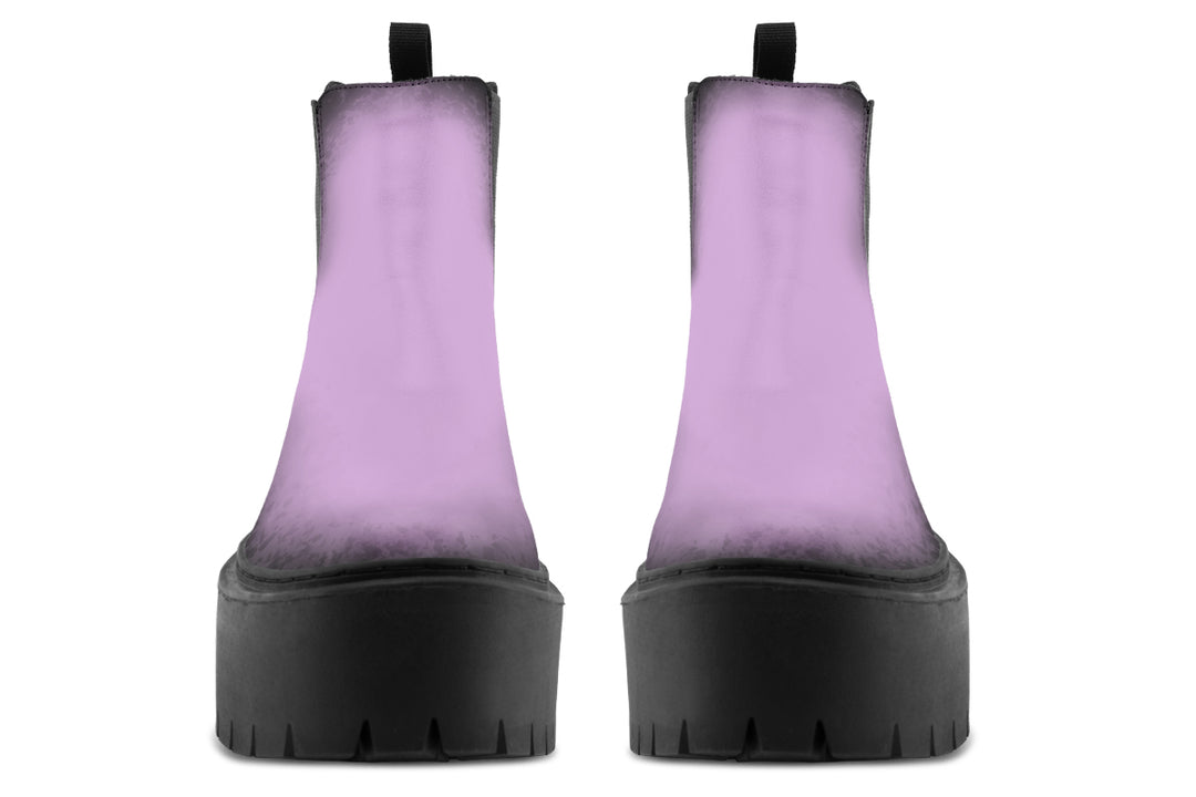 Mystic Dusk Platform Chelsea Boots