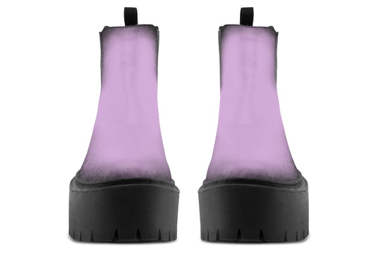 Mystic Dusk Platform Chelsea Boots