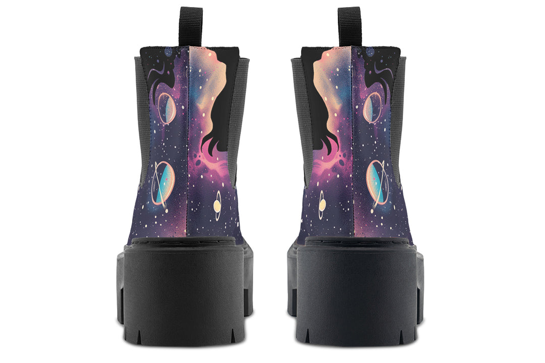 Nebula Platform Chelsea Boots