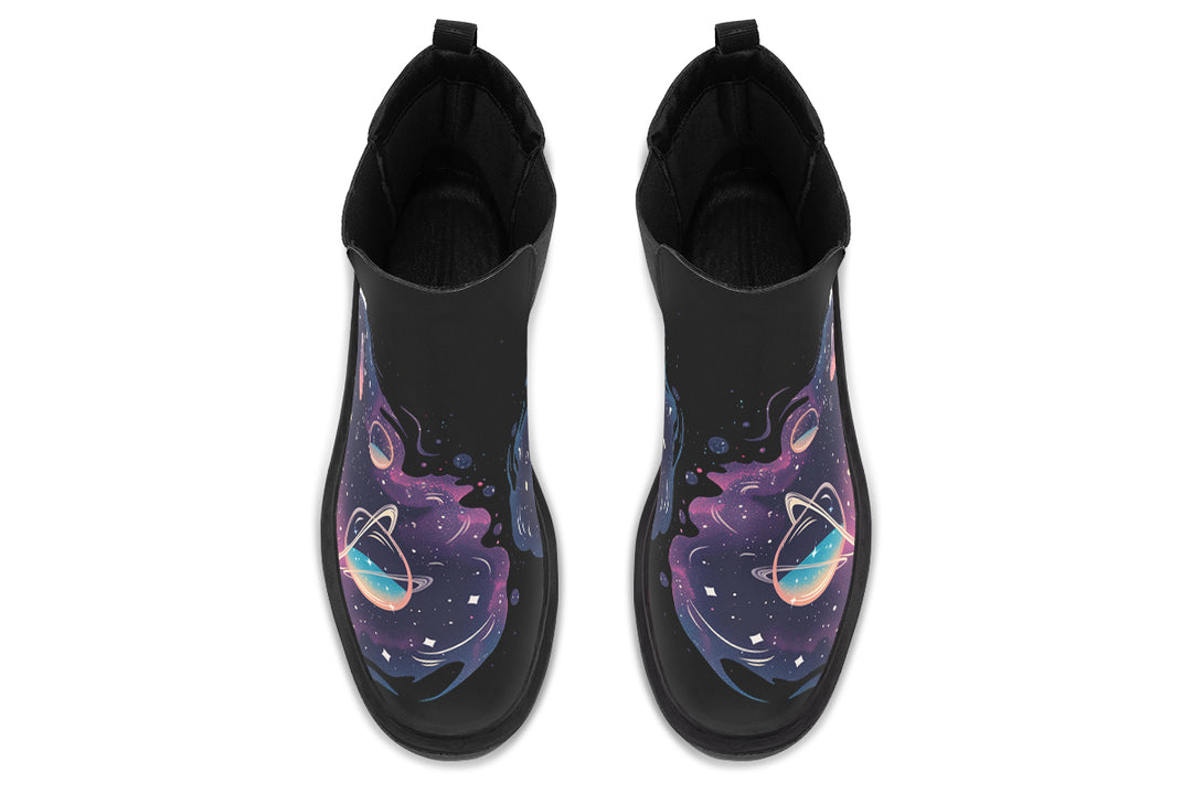 Nebula Platform Chelsea Boots