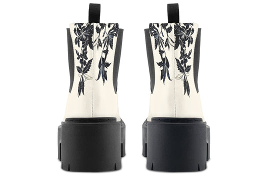 Night Ivy Platform Chelsea Boots