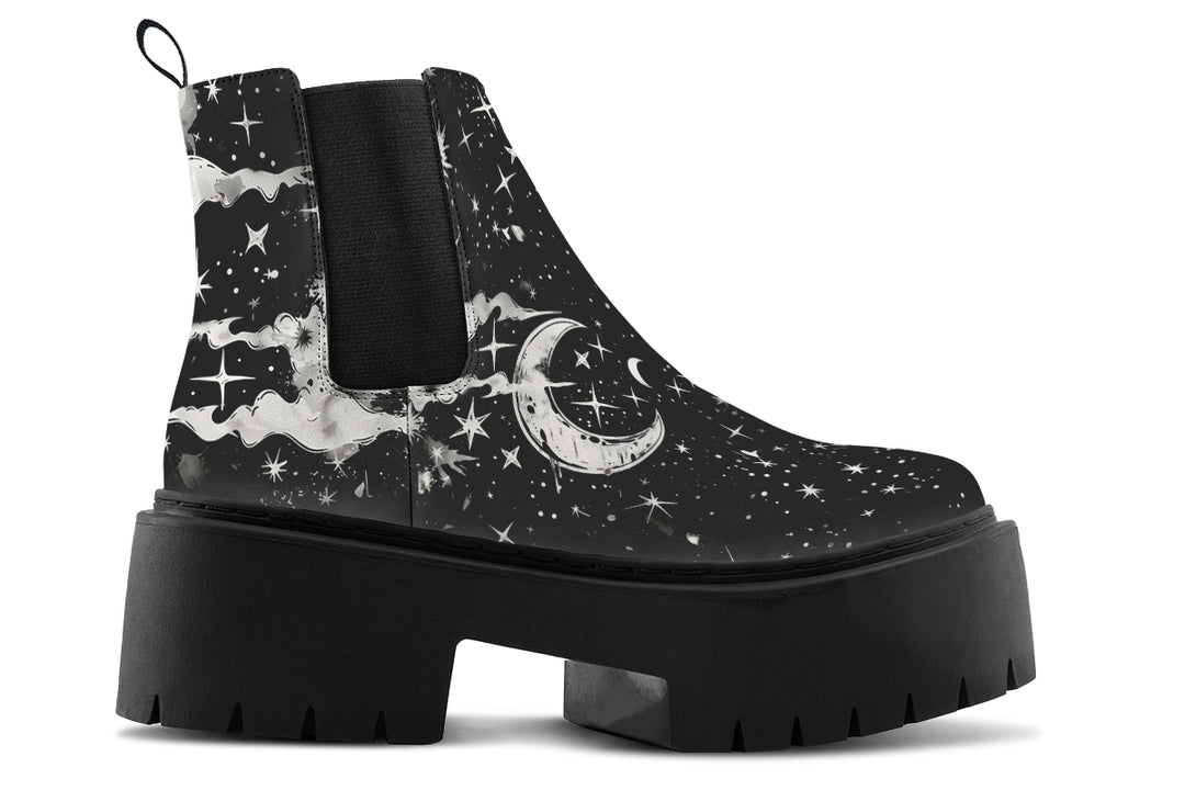 Nightfall Platform Chelsea Boots