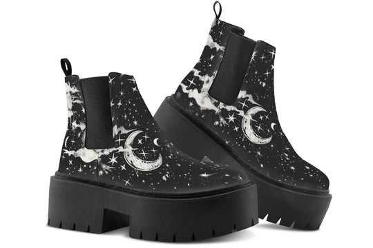 Nightfall Platform Chelsea Boots