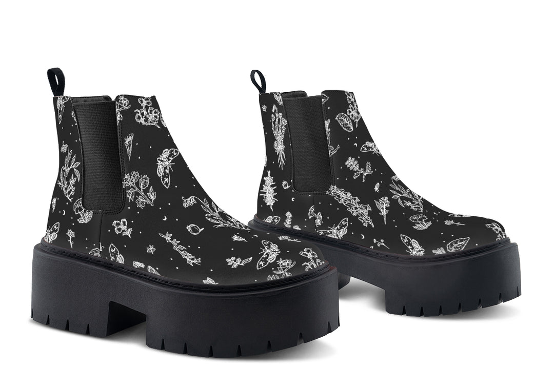 Nightshade Platform Chelsea Boots
