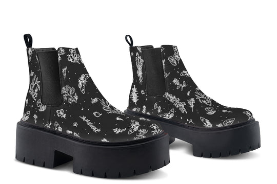 Nightshade Platform Chelsea Boots