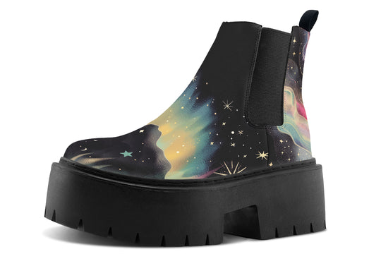 Northern Lights Platform Chelsea Boots
