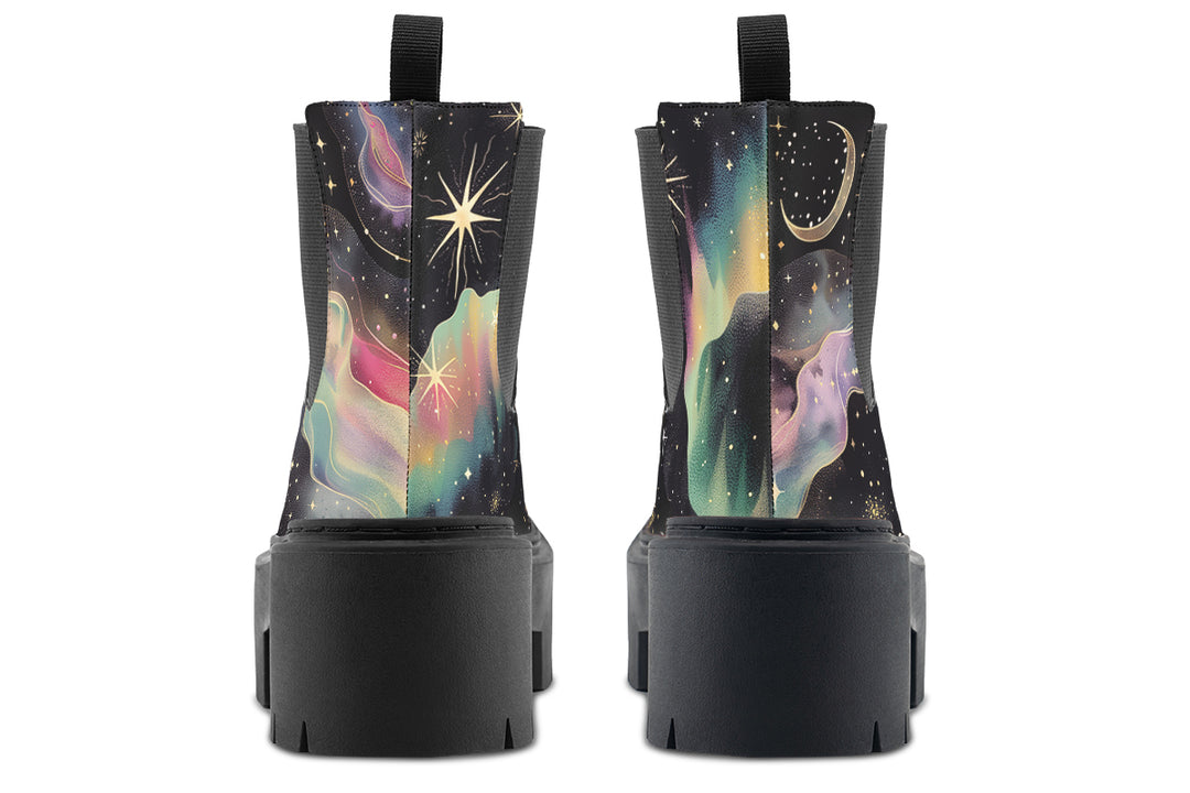 Northern Lights Platform Chelsea Boots
