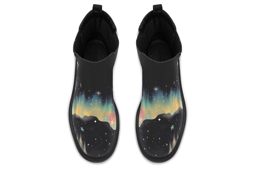 Northern Lights Platform Chelsea Boots