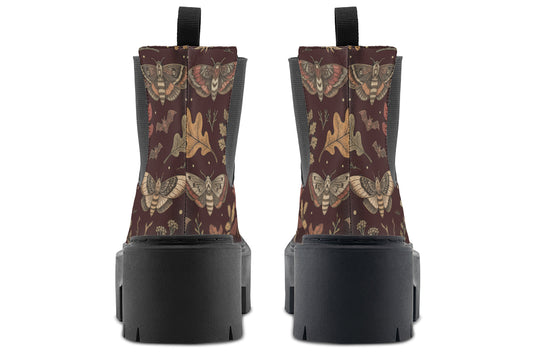 Oak Shadow Platform Chelsea Boots