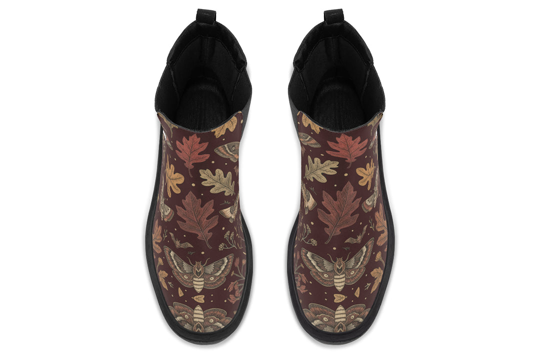 Oak Shadow Platform Chelsea Boots