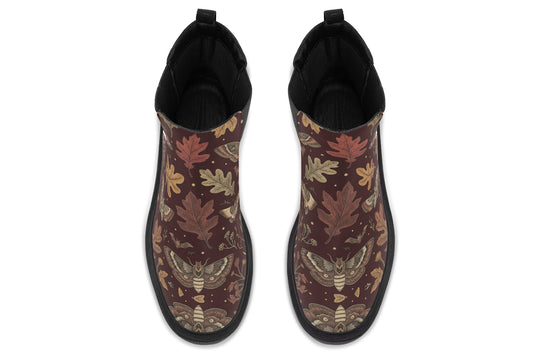 Oak Shadow Platform Chelsea Boots