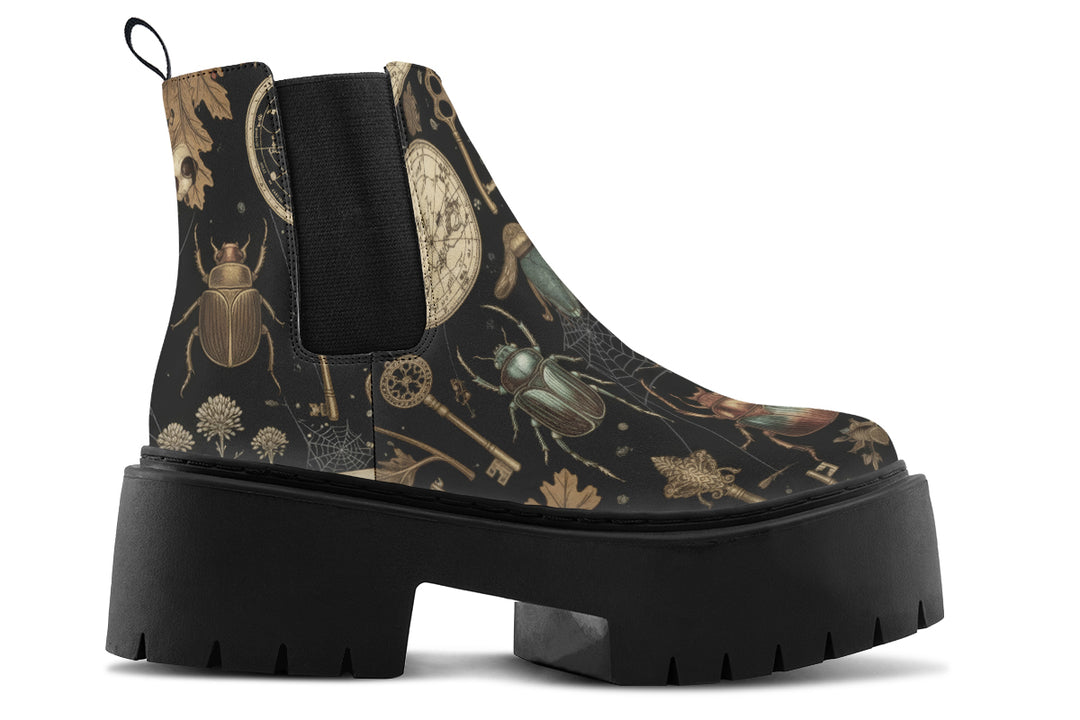 Obscurus Platform Chelsea Boots