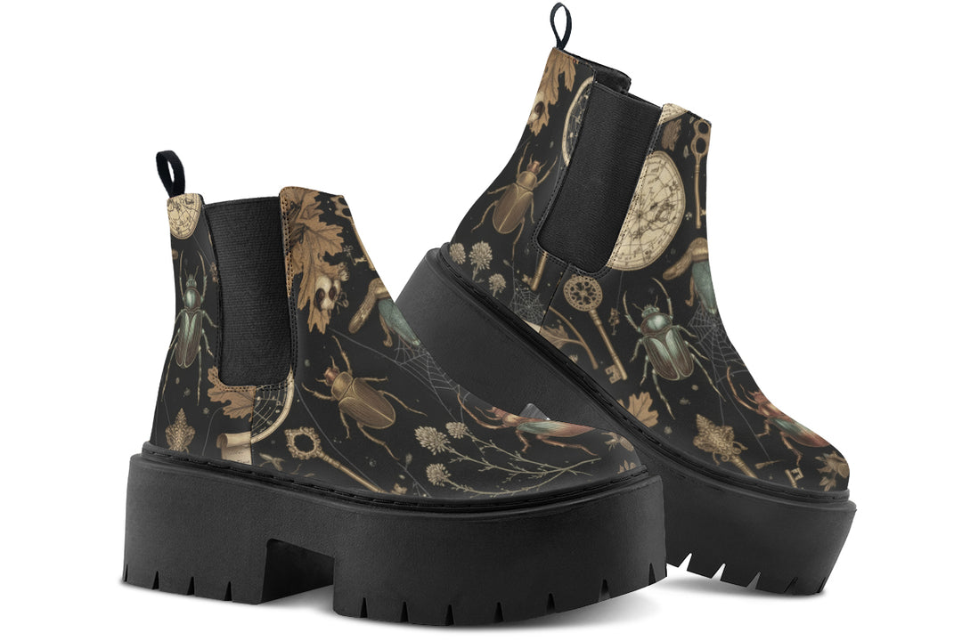 Obscurus Platform Chelsea Boots