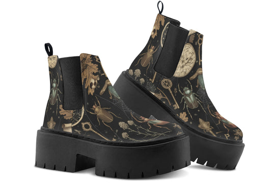 Obscurus Platform Chelsea Boots