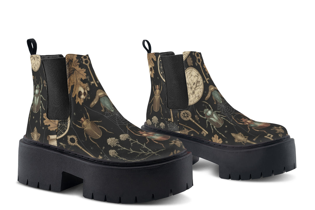 Obscurus Platform Chelsea Boots