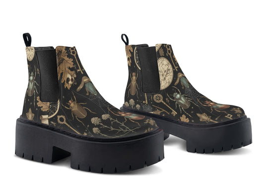 Obscurus Platform Chelsea Boots
