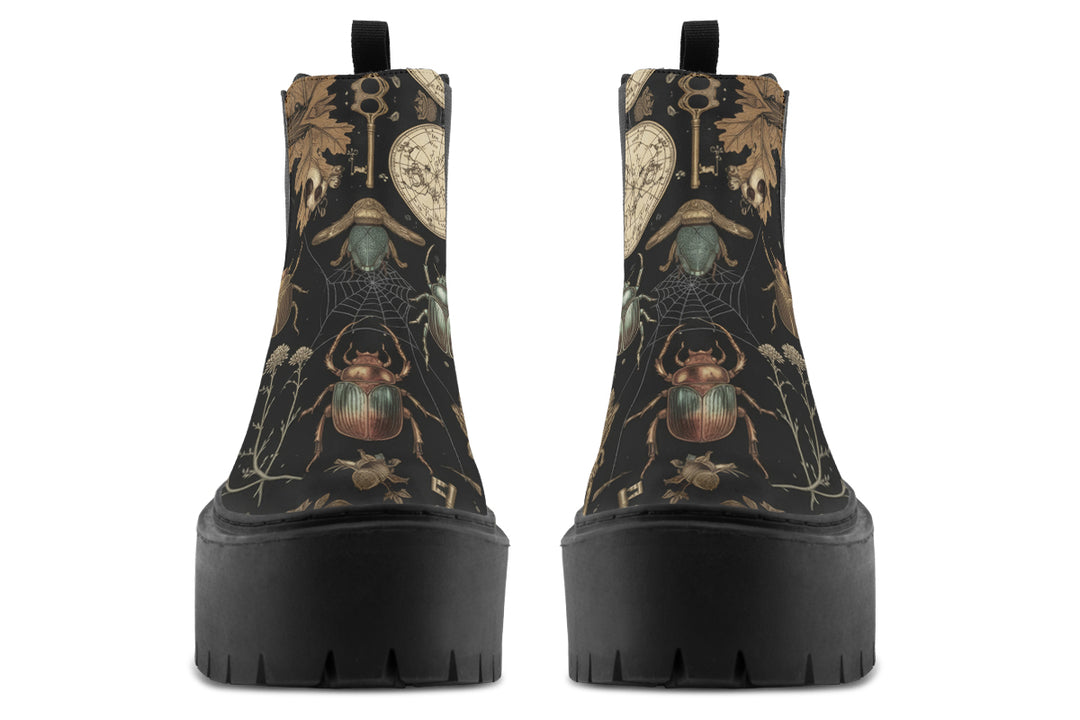 Obscurus Platform Chelsea Boots
