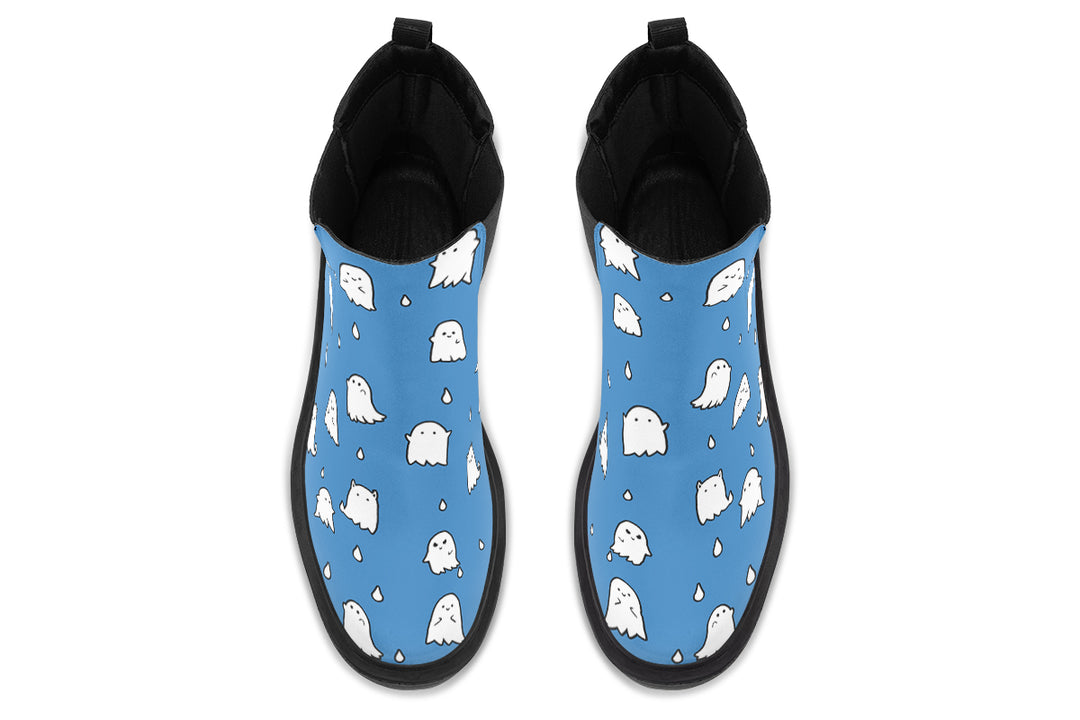 Ocean Ghost Party Platform Chelsea Boots