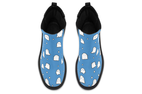 Ocean Ghost Party Platform Chelsea Boots