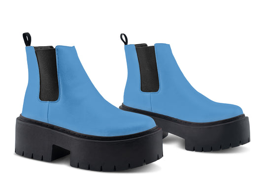 Ocean Wave Platform Chelsea Boots