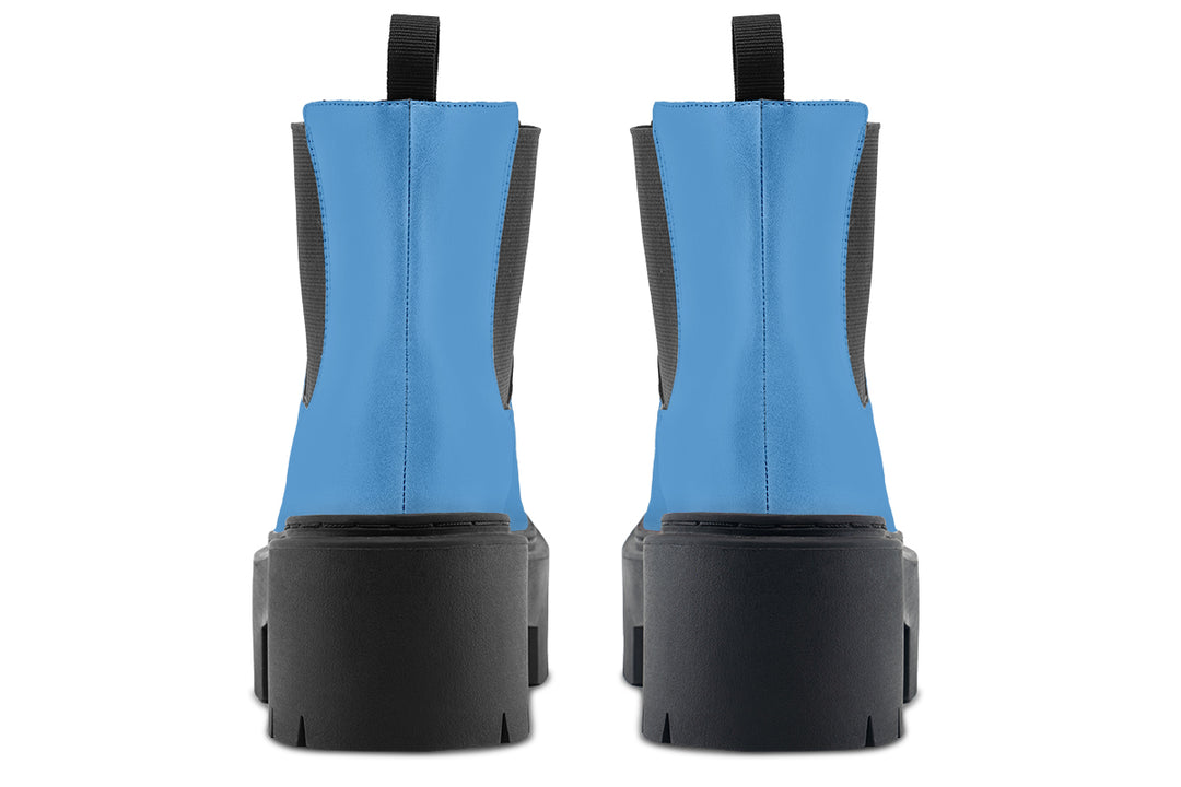 Ocean Wave Platform Chelsea Boots