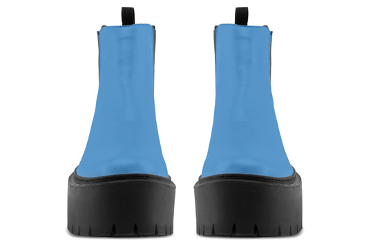 Ocean Wave Platform Chelsea Boots