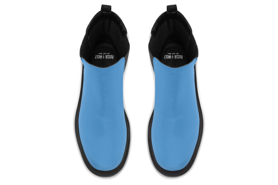 Ocean Wave Platform Chelsea Boots