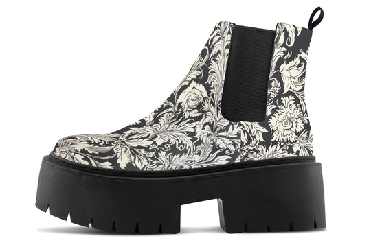 Old Glory Platform Chelsea Boots