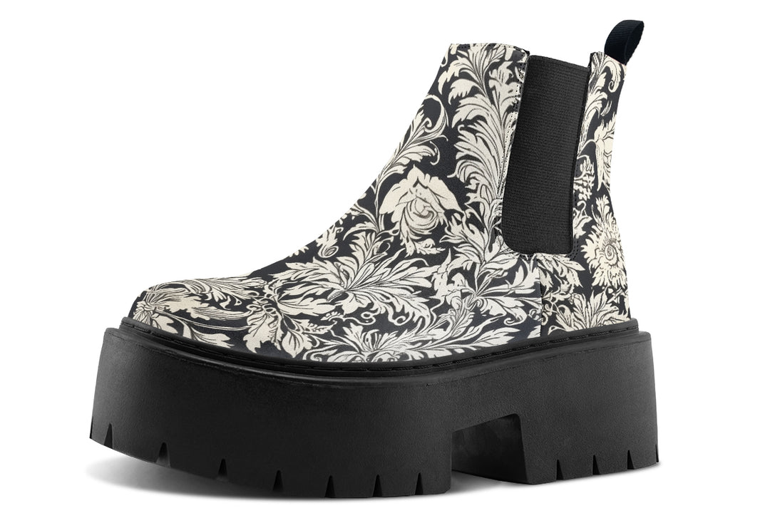 Old Glory Platform Chelsea Boots