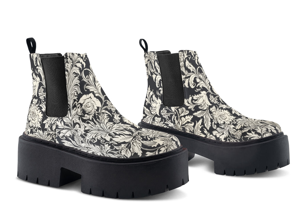 Old Glory Platform Chelsea Boots