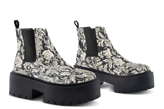 Old Glory Platform Chelsea Boots